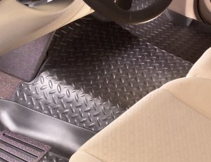 Dodge Ram 3500 Floor Mats - Center Hump - Husky Liners - Classic Style - Black - `98-`01